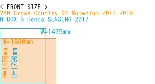 #V40 Cross Country D4 Momentum 2013-2019 + N-BOX G Honda SENSING 2017-